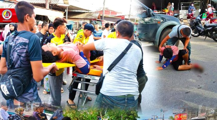 กำลังพล กองร้อยทหารพรานที่ 4108 พบชาวบ้านประสบอุบัติเหตุบนท้องถนน เร่งเข้าช่วยเหลืออย่างทันท่วงที