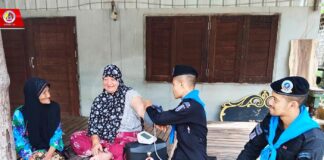 ทหารพราน 41 ลงพื้นที่ให้คำแนะนำการดูแลสุขภาพ ตามโครงการ “หมอเดินเท้า ทุกก้าว เพื่อประชาชน” ในพื้นที่ อ.รามัน จ.ยะลา