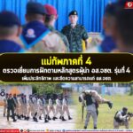 แม่ทัพภาคที่ 4 ตรวจเยี่ยมการฝึกตามหลักสูตรผู้นำ อส.จชต.รุ่นที่ 4 เพิ่มประสิทธิภาพ และ ขีดความสามารถแก่ อส.จชต.