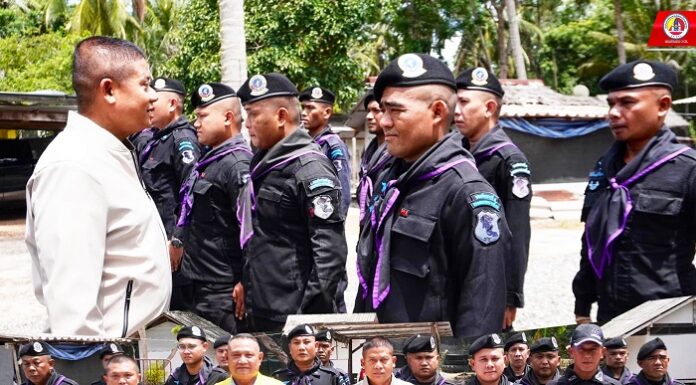 รอง ผอ.รมน.ภาค 4 สน. ตรวจเยี่ยมการปฏิบัติงาน ฉก.ทพ.44 เน้นเพิ่มความปลอดภัยแก่เจ้าหน้าที่และประชาชน