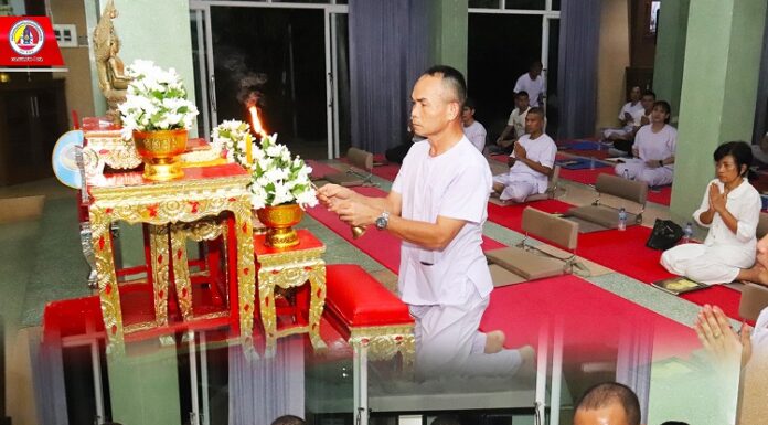 กอ.รมน.ภาค 4 สน. นำกำลังพลไหว้พระสวดมนต์ในวันธรรมสวนะ ประจำเดือนมิถุนายน 2567