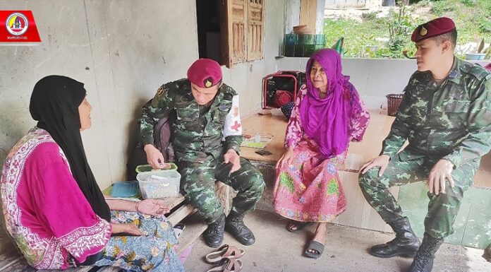 ห่วงใย ใส่ใจ ส่งตรงแบบเดลิเวอรี่ ในกิจกรรม “..หมอเดินเท้าเข้าชุมชน..”