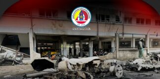 กอ.รมน.ภาค 4 สน. ขอประณามการใช้ความรุนแรงทุกรูปแบบ จากเหตุการณ์ ผกร.ลอบวางระเบิดบริเวณหน้าแฟลตตำรวจ สภ.บันนังสตา อ.บันนังสตา จ.ยะลา ทำร้ายประชาชนผู้บริสุทธิ์อย่างไร้มนุษยธรรม