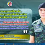 จากเหตุการณ์ที่เกิดขึ้น ทำให้เกิดความสูญเสียเป็นวงกว้าง โดยเฉพาะพี่น้องประชาชนผู้บริสุทธิ์ ดังนั้นการดูแลพื้นที่จะต้องเข้มข้นอยู่ตลอดเวลา และยังขอยืนยันว่า…ด่านตรวจความมั่นคงทุกด่าน มีความจำเป็น เพื่อตรวจสอบบุคคลหรือยานพาหนะต้องสงสัย รวมถึงเป็นมาตราการป้องกันให้พื้นที่ปลอดเหตุ ประชาชนปลอดภัย สร้างความเชื่อมั่น นำความสงบสุขคืนสู่พี่น้องประชาชนในพื้นที่ จชต.