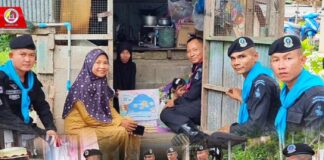 ทหารพราน 22 ร่วมโครงการคุณครูและพี่ทหารเยี่ยมบ้านนักเรียน โรงเรียนบ้านสายชล ตำบลกอลำ อำเภอยะรัง จังหวัดปัตตานี