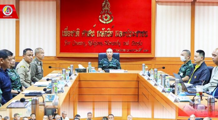 หน่วยเฉพาะกิจปัตตานี จัดประชุมพิจารณาปรับระดับหมู่บ้าน ในพื้นที่จังหวัดปัตตานี