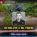 กอ.รมน.ภาค 4 สน. รายงาน เหตุคนร้ายลอบยิงเจ้าหน้าที่อาสาสมัครทหารพรานเสียชีวิต ในพื้นที่ อ.หนองจิก จ.ปัตตานี