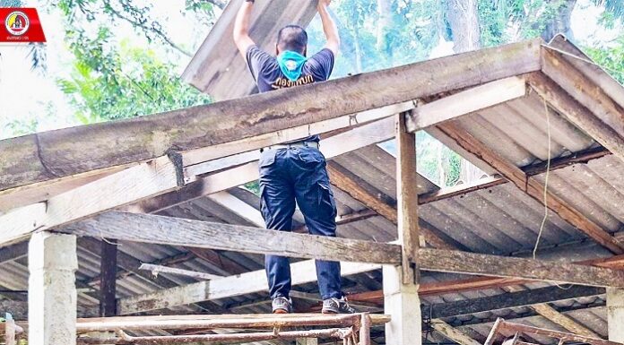 ทหารพราน 44 ช่วยเหลือซ่อมแซมสถานที่สำคัญในชุมชนชาวไทยพุทธในพื้นที่ อ.ไม้แก่น จ.ปัตตานี