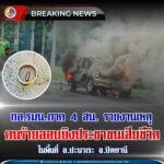 กอ.รมน.ภาค 4 สน. รายงาน เหตุคนร้ายลอบยิงประชาชนเสียชีวิต ในพื้นที่ อ.ปะนาเระ จ.ปัตตานี