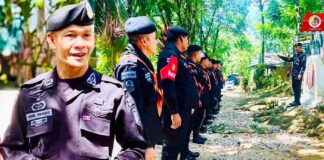 รอง ผบ.ฉก.ทพ.46 ตรวจเยี่ยมฐานปฏิบัติการ เสริมสร้างขวัญกำลังใจให้กับกำลังพล เน้นย้ำปฏิบัติงานด้วยความไม่ประมาท