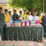 รอง ผบ.พล.ร.5 ผู้เเทน มทภ.4 เยี่ยมเยียนกำลังพลที่ปลดพิการทุพพลภาพจากการปฏิบัติหน้าที่ในพื้นที่จังหวัดชายแดนภาคใต้