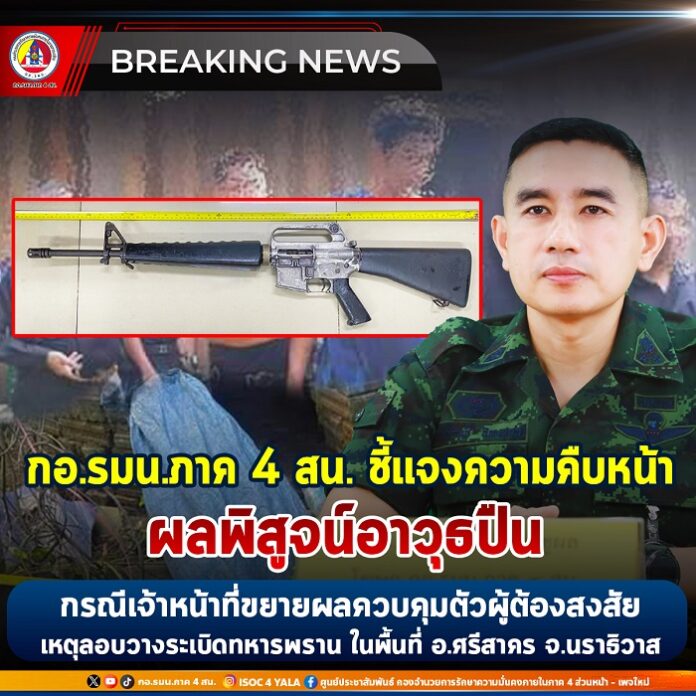 15.กอ.รมน.ภาค 4 สน. ชี้แจงความคืบหน้า ผลพิสูจน์