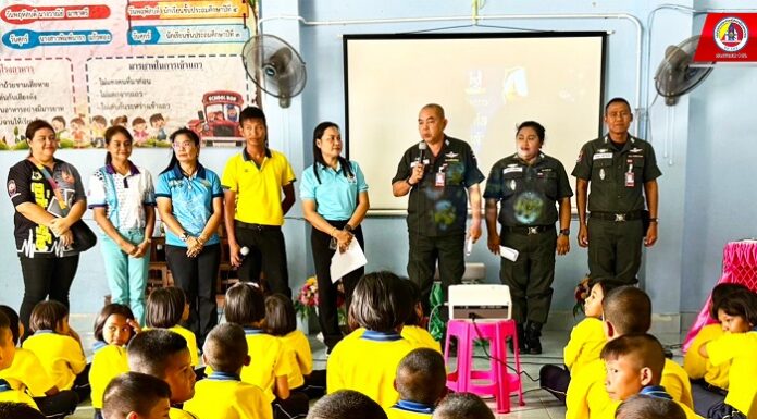 ฉก.ตชด.43 ร่วมกิจกรรมชุมชนศีล 5 เกรงกลัวบาป ให้เยาวชน รร.บ้านวังใหญ่ปลายรำ อ.นาทวี จ.สงขลา