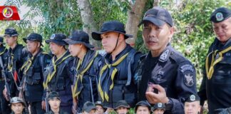 รอง ผบ.ฉก.ทพ.45 ตรวจเยี่ยมให้กำลังใจ และติดตามการปฏิบัติงานชุดปฏิบัติการจรยุทธ์ เน้นย้ำควบคุมพื้นที่ให้ปลอดเหตุ ประชาชนปลอดภัย ในพื้นที่ อ.ระแงะ จ.นราธิวาส