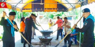 ทหารพราน 44 ร่วมกิจกรรมกวนอาซูรอสัมพันธ์ สืบสานวัฒนธรรมของท้องถิ่น