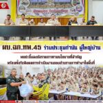 ผบ.ฉก.ทพ.45 ร่วมประชุมกำนัน ผู้ใหญ่บ้าน พบปะชี้แจงข้อราชการตามนโยบายที่สำคัญ พร้อมทั้งรับฟังผลการดำเนินงานของส่วนราชการต่างๆในพื้นที่