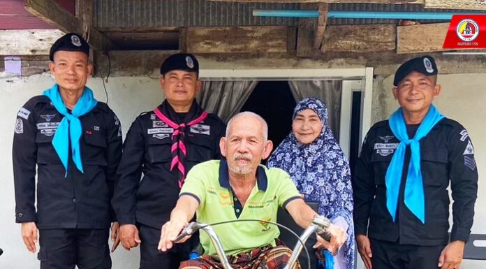 ทหารพราน 22 มอบรถสามล้อโยกให้ผู้พิการทางการเคลื่อนไหว เพื่ออำนวยความสะดวกในการดำเนินชีวิตประจำวัน