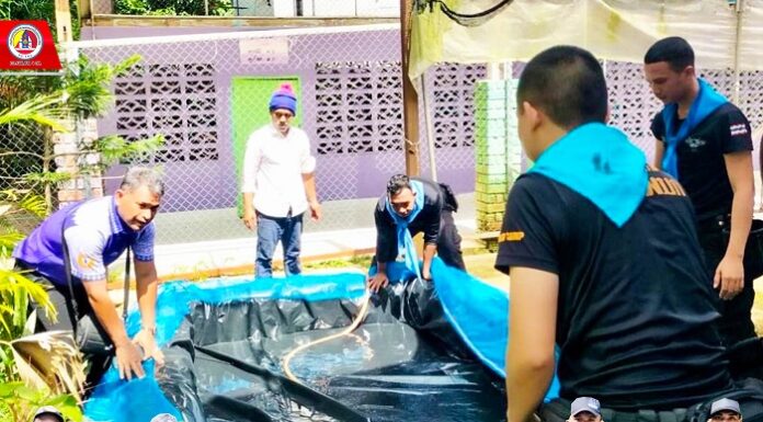 ฉก.ทพ.44 ร่วมกิจกรรมตาม “โครงการอาหารชุมชนโรงเรียนต้นแบบ” ณ รร.บ้านป่าม่วง อ.สายบุรี จ.ปัตตานี