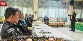 ฉก.ทพ.45 ร่วมขับเคลื่อนธรรมนูญหมู่บ้าน (ฮูกุมปากัต 9 ดี) มุ่งหวังกำลังพลสามารถนำไปปฏิบัติงานในพื้นที่ได้อย่างมีประสิทธิภาพ