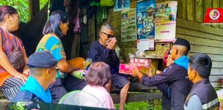 ทหารพราน 22 พบปะเยี่ยมเยียนผู้ยากไร้ในพื้นที่ ตำบลวัด อำเภอยะรัง จังหวัดปัตตานี