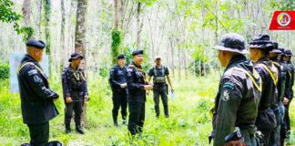 ผบ.ฉก.ทพ.45 ตรวจเยี่ยมให้กำลังใจ และติดตามการปฏิบัติงาน ชป.จรยุทธ์ เน้นย้ำการปฏิบัติงานตามนโยบาย และมอบความห่วงใยจากผู้บังคับบัญชา เพื่อสร้างขวัญกำลังใจให้กำลังพล