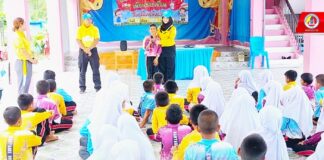 รพ.ค่ายอิงคยุทธบริหาร ร่วมกับ ทหารพราน 43 จัดการฝึกทักษะเอาตัวรอด “ตะโกน โยน ยื่น” เพื่อนช่วยเพื่อน ณ โรงเรียนบ้านยาบี จังหวัดปัตตานี