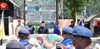 ลงพื้นที่ให้กำลังใจเจ้าหน้าที่ ย้ำ ควบคุมพื้นที่ ลดความรุนแรง ประชาชนปลอดภัย