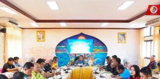 ร่วมประชุมเตรียมความพร้อมรับมือสถานการณ์อุทกภัยน้ำล้นตลิ่ง และน้ำท่วมฉับพลันในพื้นที่อำเภอยะรัง จังหวัดปัตตานี