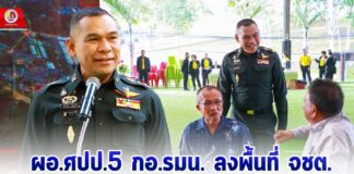 ผอ.ศปป.5 กอ.รมน. ลงพื้นที่ จชต. รับทราบสถานการณ์ พร้อมแลกเปลี่ยนข่าวสารผ่านกิจกรรม “จิบน้ำชา นำพาความสุข” เพื่อนำพาสันติสุข สู่ชายแดนใต้อย่างยั่งยืน