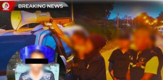 เจ้าหน้าที่ควบคุมตัวผู้ต้องสงสัย ในพื้นที่ ตำบลนาประดู่ อำเภอโคกโพธิ์ จังหวัดปัตตานี