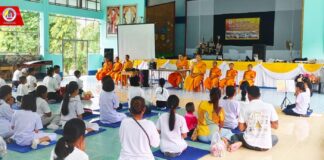 กิจกรรมค่ายคุณธรรม โรงเรียนนิคมสร้างตนเองพัฒนาภาคใต้ 1 เสริมสร้างคุณธรรม จริยธรรม และหลักธรรมเบื้องต้นของศาสนาพุทธให้น้องนักเรียน