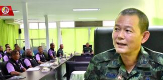 ศปส.กอ.รมน.ภาค4 สน. จัดอบรมเสริมสร้างความเข้าใจ ฮูกุมปากัต (ธรรมนูญหมู่บ้าน 9 ดี) สร้างหมู่บ้าน สร้างชุมชนที่เข้มแข็ง หนทางสู่สันติสุขอย่างยั่งยืน โดยวิทยากรจาก ศสว.กอ.รมน.ภาค4 สน.