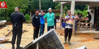 ลงพื้นที่ติดตามความคืบหน้า โครงการ “ฟื้นฟูบ้านให้กับผู้ประสบอุทกภัย” ในพื้นที่ อำเภอสุคิริน จังหวัดนราธิวาส