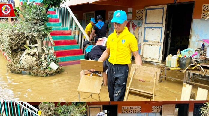 เจ้าหน้าที่ทหารพราน ร่วมมือทำความสะอาดโรงเรียน คืนพื้นที่การเรียนรู้ให้น้องๆ