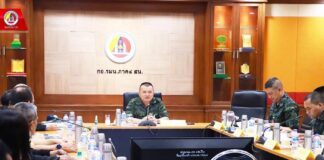 กอ.รมน.ภาค 4 สน.ประชุมหารือและรับฟังการดำเนินงานโครงการประตูน้ำระบายน้ำกรงปีนัง จ.ยะลา เพื่อบริหารจัดการน้ำและเพื่อป้องกันปัญหาน้ำท่วมและน้ำแล้ง