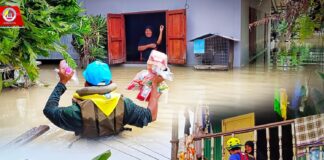 ร.153 พัน.3 จัดชุดบรรเทาสาธารณภัยช่วยเหลือประชาชนในพื้นที่ประสบภัย ในพื้นที่ จ.ปัตตานี