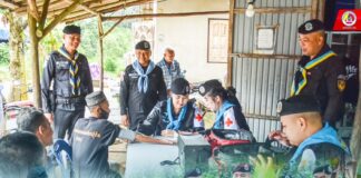 “ฉก.ทพ.33 ส่งหมอเดินเท้าช่วยเหลือผู้ประสบภัยน้ำท่วม บ.พงจืองา จ.ยะลา หลังน้ำลด”