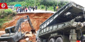 ชาวบ้านยิ้มได้ แม่ทัพภาคที่ 4 มอบหมาย ฉก.นราธิวาส พร้อมกองพันทหารช่างที่ 15 กองพลทหารราบที่ 15 ช่วยเหลือติดตั้งสะพานแบริ่งเชื่อมภายนอก หลังประสบวิกฤติอุทกภัยในพื้นที่ บ้านไอร์ปูลง ต.มาโมง อ.สุคิริน จ.นราธิวาส