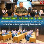 สร้างเครือข่ายนักประชาสัมพันธ์รุ่นใหม่ที่เข้มแข็ง รองเลขาธิการ กอ.รมน.ภาค 4 สน. เป็นประธานเปิดการฝึกอบรม นักประชาสัมพันธ์รุ่นใหม่ในยุคดิจิทัล รุ่นที่ 1 ปีงบประมาณ 2568