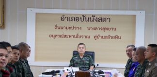 ลงติดตามการปฏิบัติงานหน่วยในพื้นที่ จ.ยะลา และจ.ปัตตานี