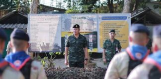 พบปะให้กำลังใจผู้ปฏิบัติงานห้วงส่งท้ายปีเก่าต้อนรับปีใหม่ ย้ำรักษาความปลอดภัยพร้อมกับการอำนวยความสะดวกแก่ประชาชน