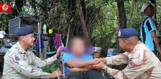 หมอเดินเท้าเข้าชุมชน ดูแลประชาชนในพื้นที่ เสริมสร้างขีดความสามารถสมาชิก อส.จชต.