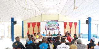 ฉก.ทพ.33 จัดประชุมสภาสันติสุขตำบล (วาระพิเศษ) หลังเกิดเหตุความรุนแรงในพื้นที่ ต.บาเจาะ อ.บันนังสตา จ.ยะลา