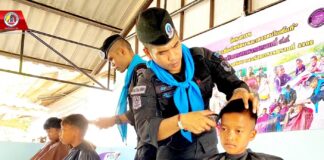 ทหารพราน 44 โครงการ “เกศาสานใจ เพื่อนักเรียน และเยาวชนในพื้นที่” เสริมสร้างคุณภาพชีวิตและสังคมที่ดี