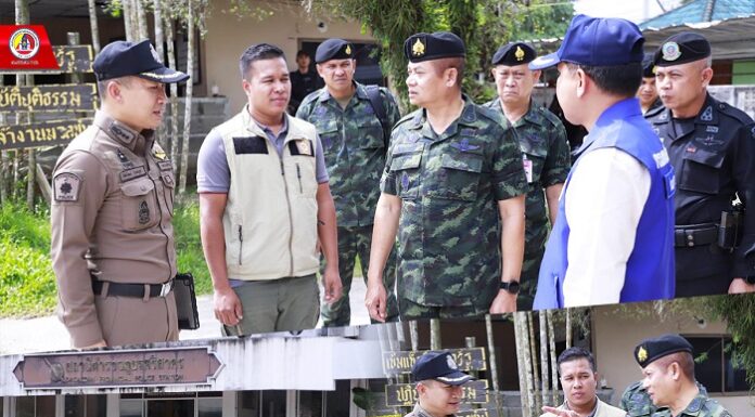 แม่ทัพภาคที่ 4 ลงพื้นที่ติดตามสถานการณ์เหตุลอบวางระเบิดรถยนต์เจ้าหน้าที่ ตำรวจ สภ.ศรีสาคร