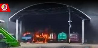 ประชาชนเดือดร้อน จากเหตุระเบิดรถบรรทุกเทศบาลตำบลรือเสาะ ทำให้ยานพาหนะที่รอช่วยเหลือประชาชนเสียหาย