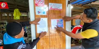 ฉก.ทพ.46 ลงพื้นที่ประชาสัมพันธ์ขอความร่วมมือห้ามซื้อ-ขาย-ใช้ดอกไม้เพลิงทุกชนิด ในช่วงเดือนรอมฎอน ฮิจเราะห์ศักราช 1446