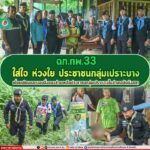 ฉก.ทพ.33 ใส่ใจ ห่วงใย ประชาชนกลุ่มเปราะบาง ลงพื้นที่เยี่ยมเยียนและมอบสิ่งของช่วยเหลือประชาชนกลุ่มเปราะบางในอำเภอบันนังสตา