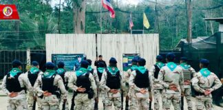 กองร้อย ทพ.714 พบปะกำลังพล เน้นย้ำมาตรการรักษาความปลอดภัยช่วงรอมฎอน