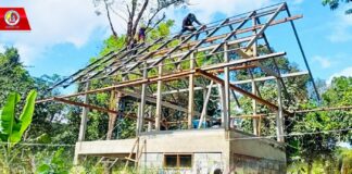 ทหารพราน 49 สร้างบ้านให้ประชาชนที่ประสบอุทกภัยในพื้นที่ อำเภอสุคิริน จังหวัดนราธิวาส